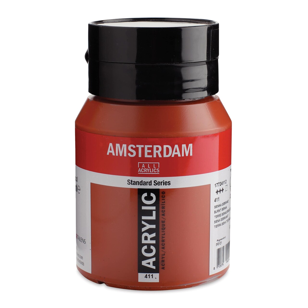 Amsterdam Standard Series Acrylic - Burnt Sienna, 500 ml bottle